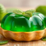 ملعقة هلام النعناع بطعم يشبه العشب