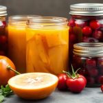 مخلل منزلي مع أوعية تعليب وزجاجات لتجنب أخطاء التعليب