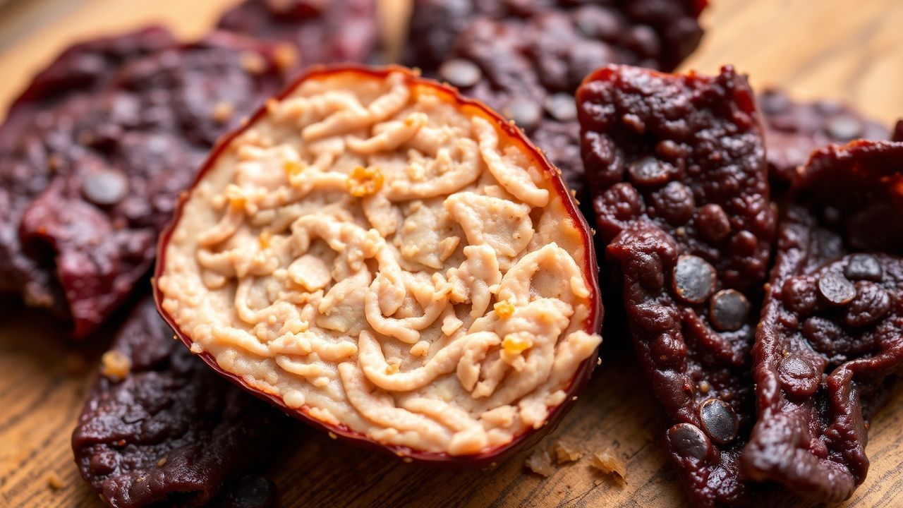 شرائح جيركي ديك رومي مفروم متبل تُجفف وتُحضّر خطوة بخطوة