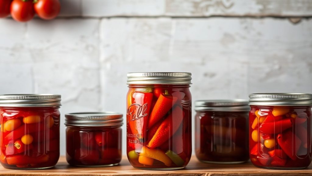 Jar of relish being opened, home preservation techniques
