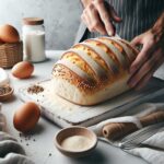 Crafting Homemade English Muffin Bread: Loaf-Form Delight