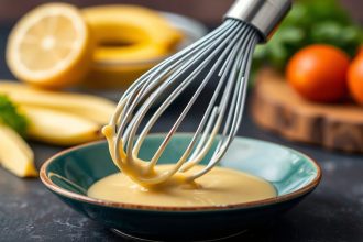 مضرب يدوي يخلط صلصة ناعمة كريمية بدون استخدام خلاط