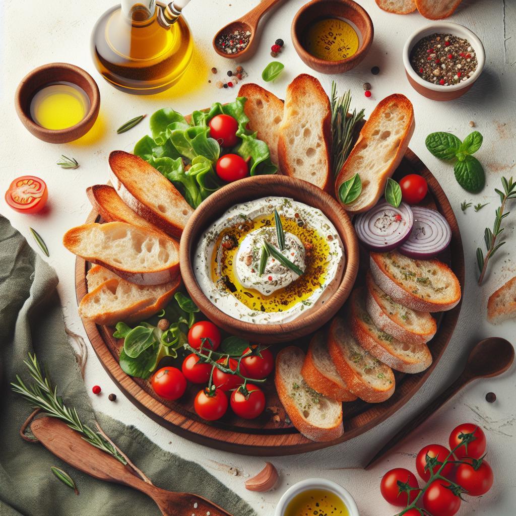 Herbed Oil Bliss: Crafting Homemade Bread Dips Easily