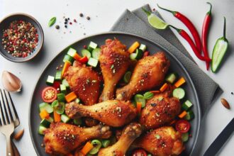 Crispy Baked Chicken Drumsticks: A Flavorful Family Feast