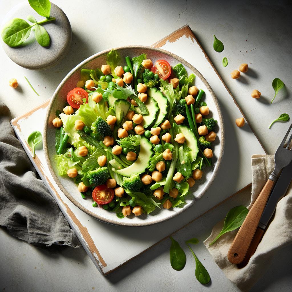 Chickpea Salad Magic: A Nutritious Twist on Classic Greens