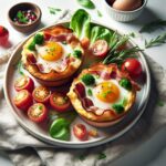 Crispy Bacon Baked Egg Cups: Breakfast’s Savory Sensation