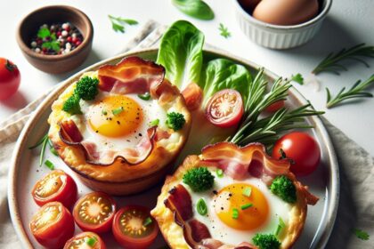Crispy Bacon Baked Egg Cups: Breakfast’s Savory Sensation