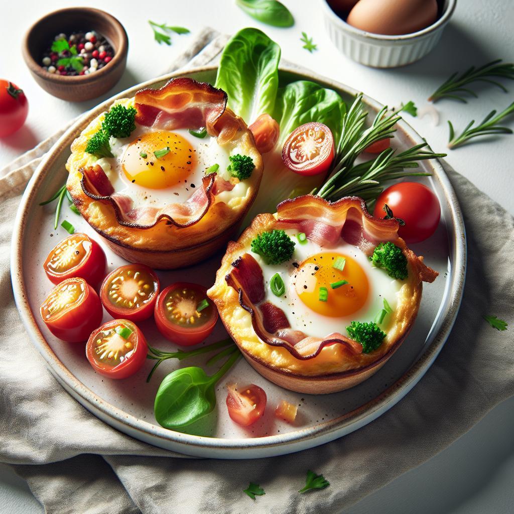 Crispy Bacon Baked Egg Cups: Breakfast’s Savory Sensation