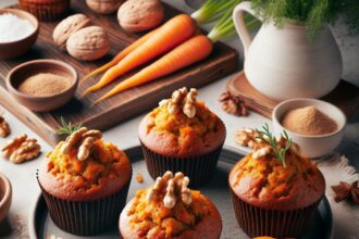 Wholesome Carrot Cake Muffins: A Healthy Classic Twist