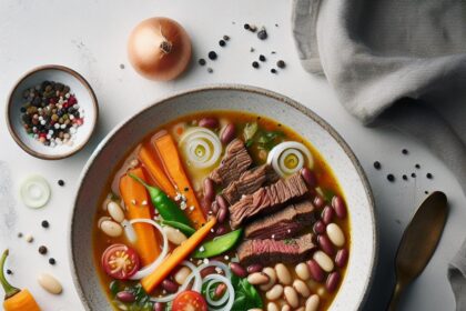 Hearty Harmony: Exploring the Richness of Beef & Bean Soup