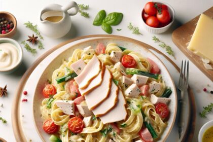Turkey Stroganoff Delight: Creamy Noodles with a Twist