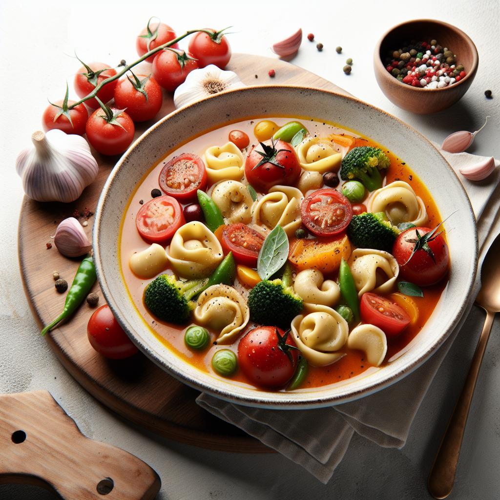 Savor the Comfort: Creamy Tomato Tortellini Soup Recipe
