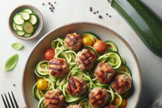 Savor Healthy Flavor: Turkey Meatballs with Zucchini Noodles