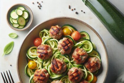 Savor Healthy Flavor: Turkey Meatballs with Zucchini Noodles