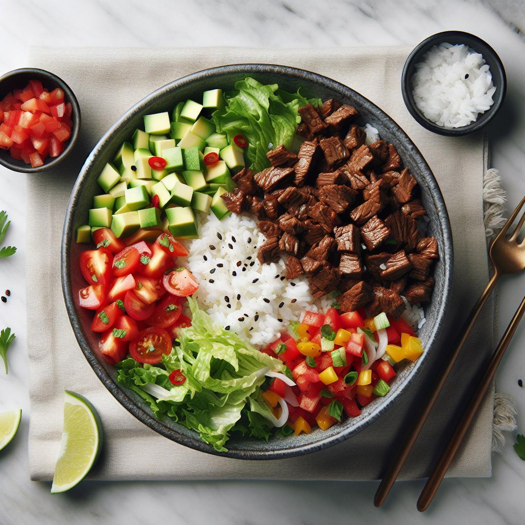 Speedy Beef Burrito Bowls: Flavor Fast and Fresh Meals
