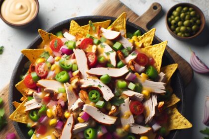 Turkey Nachos Delight: A Savory Twist on a Classic Snack