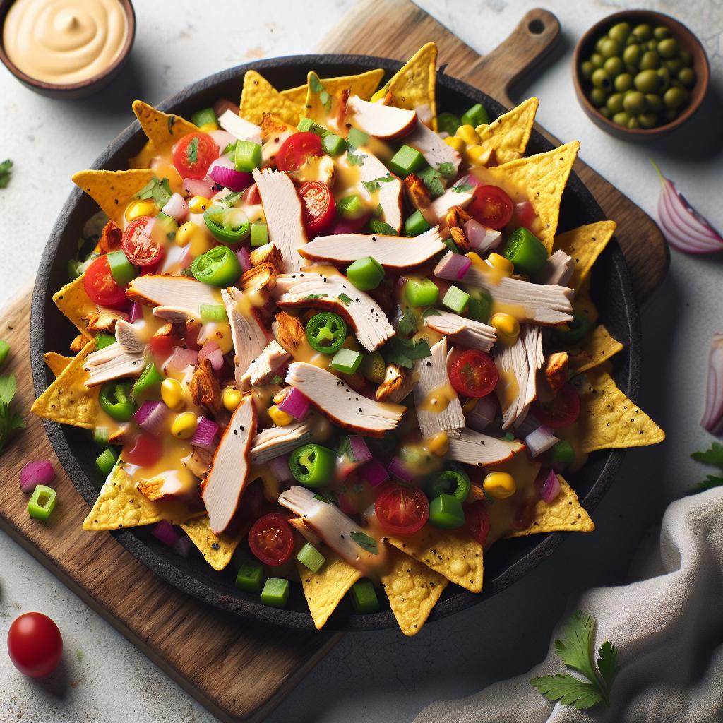 Turkey Nachos Delight: A Savory Twist on a Classic Snack