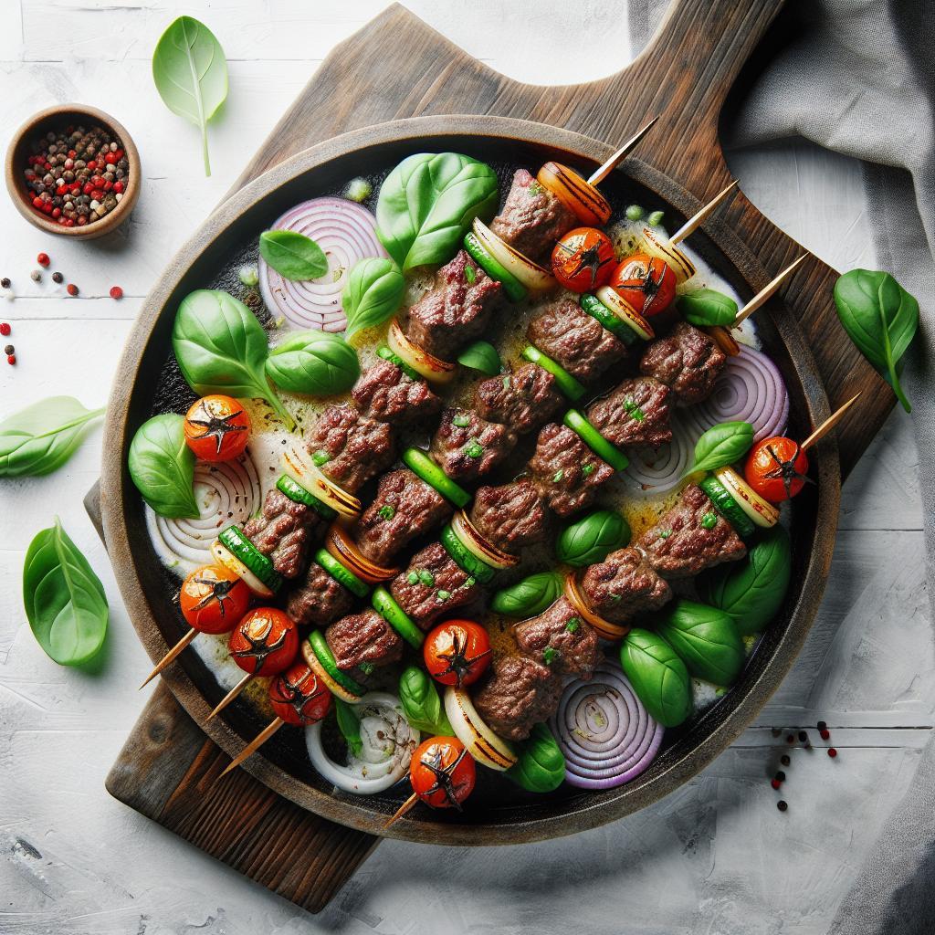 Sizzling Beef Kebabs: A Flavorful Journey on a Skewer