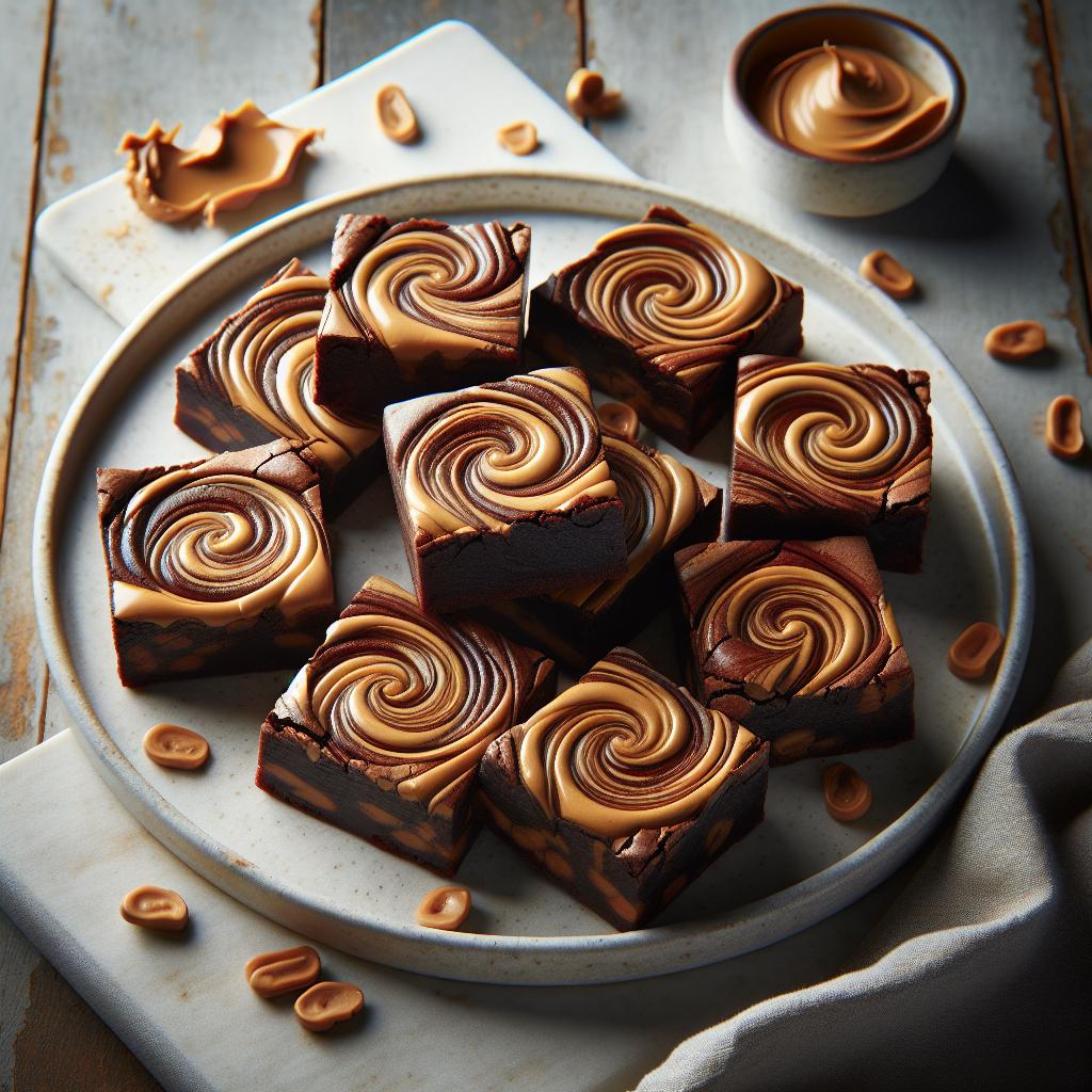 Decadent Peanut Butter Swirl Brownies: Ultimate Fusion Treat