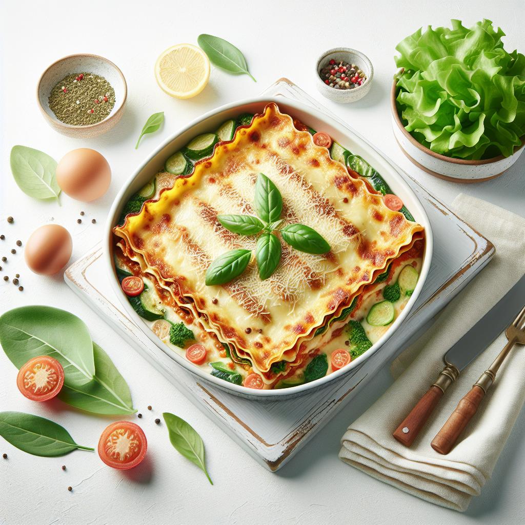 Hearty Classic Vegetarian Lasagna: A Timeless Comfort Meal