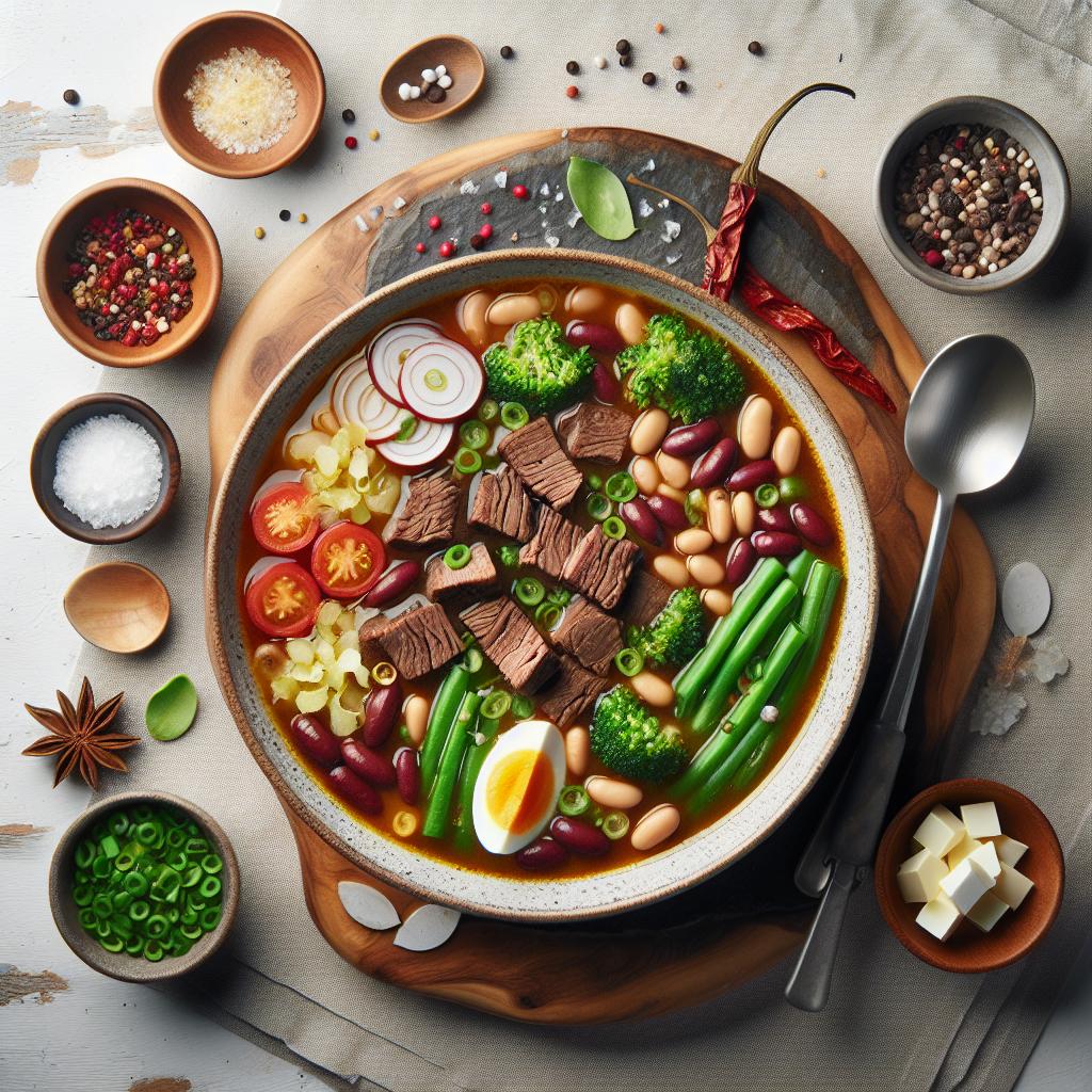 Hearty Harmony: Exploring the Richness of Beef & Bean Soup