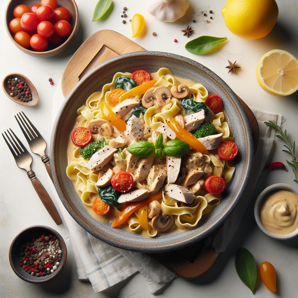 Savor the Flavor: Turkey Stroganoff with Creamy Noodles