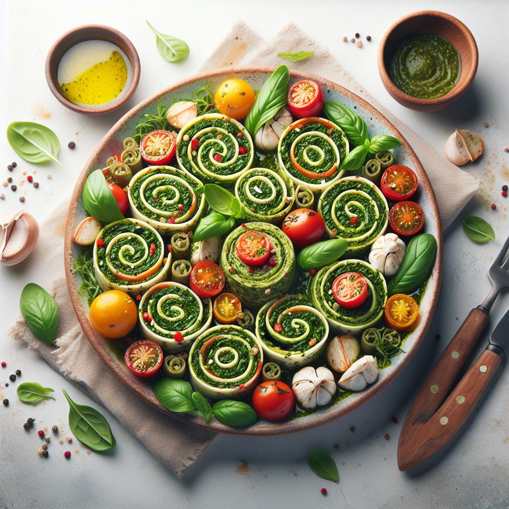 Irresistible Pesto Pinwheels: A Flavorful Taste Twist