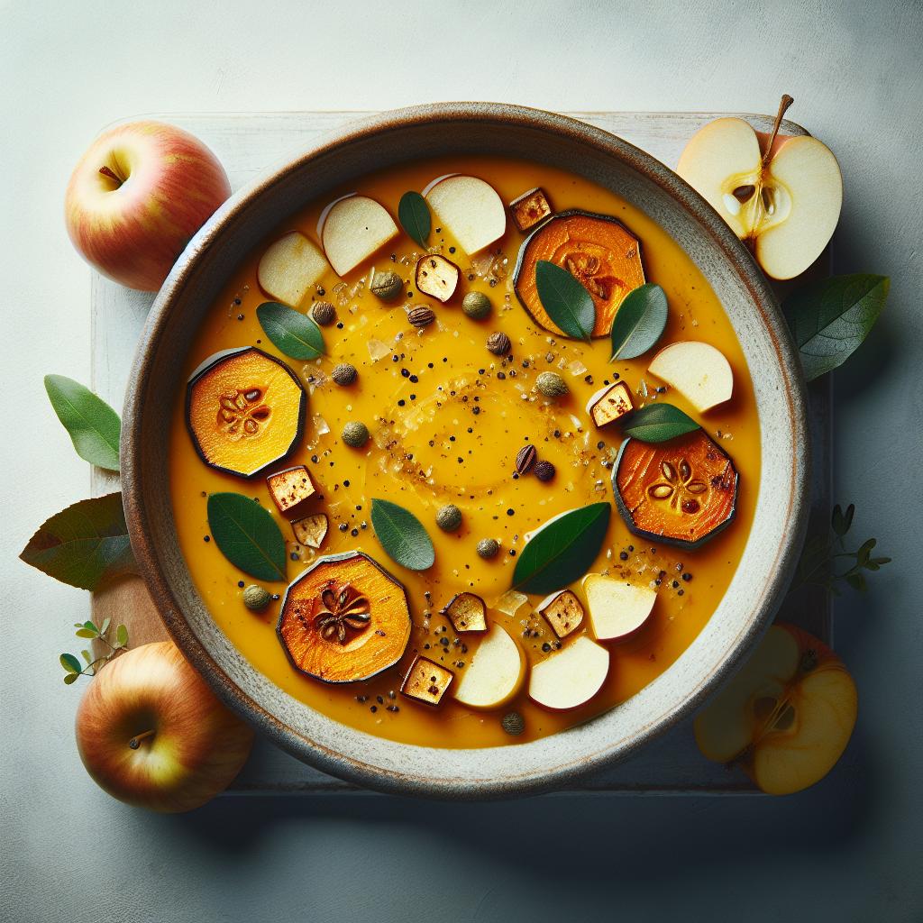 Warm Up Your Fall: Roasted Squash and Apple Soup Recipe