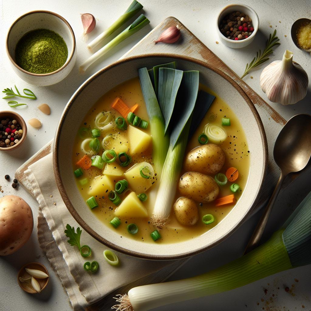 Wholesome Comfort: The Art of Potato Leek Soup Unveiled