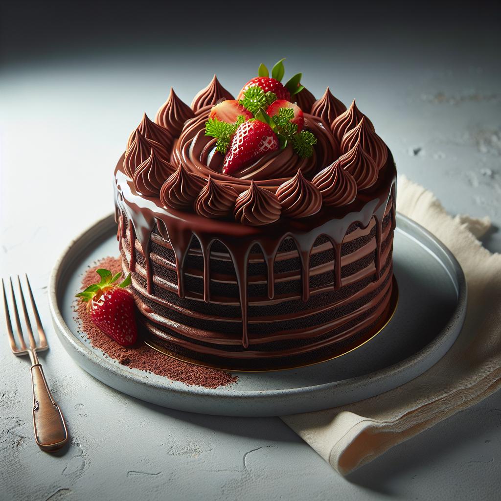 Decadent Mayonnaise Chocolate Cake: A Surprisingly Rich Treat