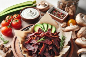 Mushroom Magic: Crafting Delicious Vegan Jerky at Home