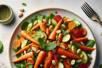 Zesty Moroccan Carrot Salad: A Burst of Vibrant Flavors