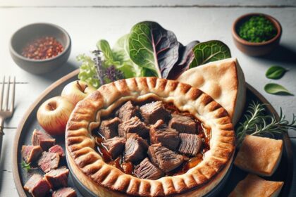 Hearty Scotch Pie Recipe: Savory Lamb Filling Inside