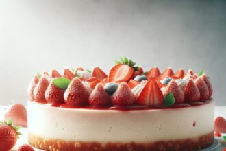No-Bake Strawberry Cheesecake: Creamy Bliss in Minutes