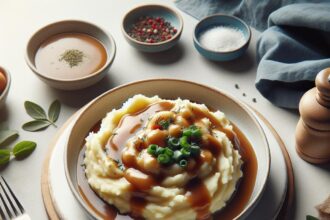 Master the Art of Creamy Mashed Potatoes with Savory Gravy