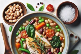 Hearty Chicken and Bean Soup: A Comfort in Every Spoonful