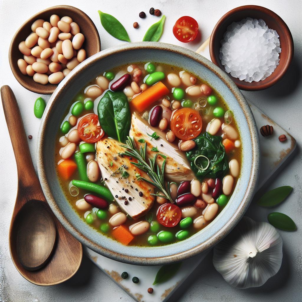 Hearty Chicken and Bean Soup: A Comfort in Every Spoonful