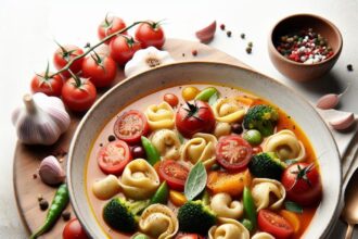 Savor the Comfort: Creamy Tomato Tortellini Soup Recipe