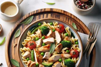 Savor the Flavor: Turkey Stroganoff with Creamy Noodles