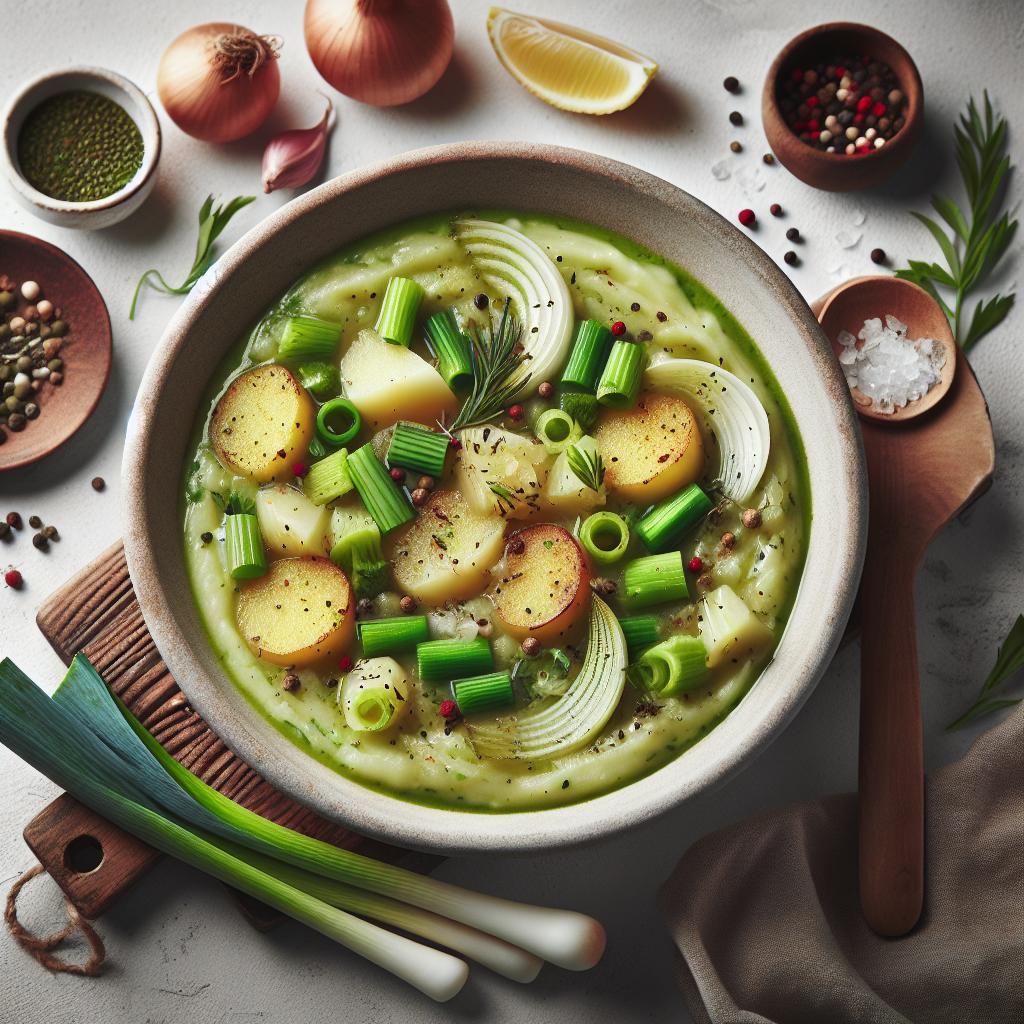 Wholesome Comfort: The Art of Potato Leek Soup Unveiled