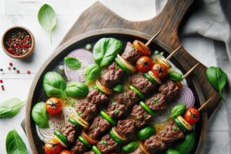 Sizzling Beef Kebabs: A Flavorful Journey on a Skewer