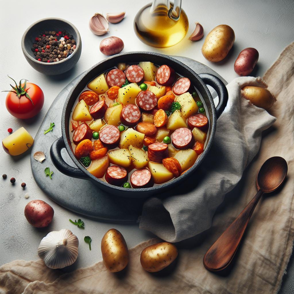 Hearty One-Pot Sausage and Potato Soup: Simple & Savory