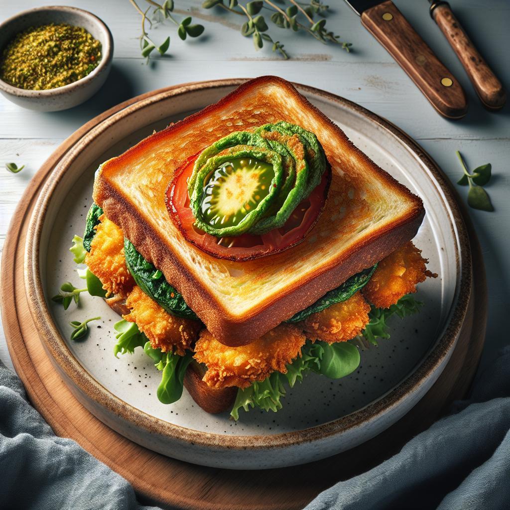 Crispy Delight: The Ultimate Fried Green Tomato Sandwich Guide