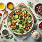 Mediterranean Salad Magic: Fresh, Flavorful, and Wholesome