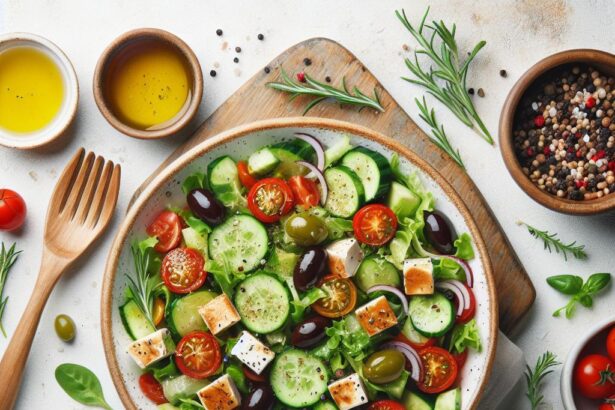 Mediterranean Salad Magic: Fresh, Flavorful, and Wholesome