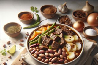 Hearty Beef and Bean Stew: A Savory Comfort Classic