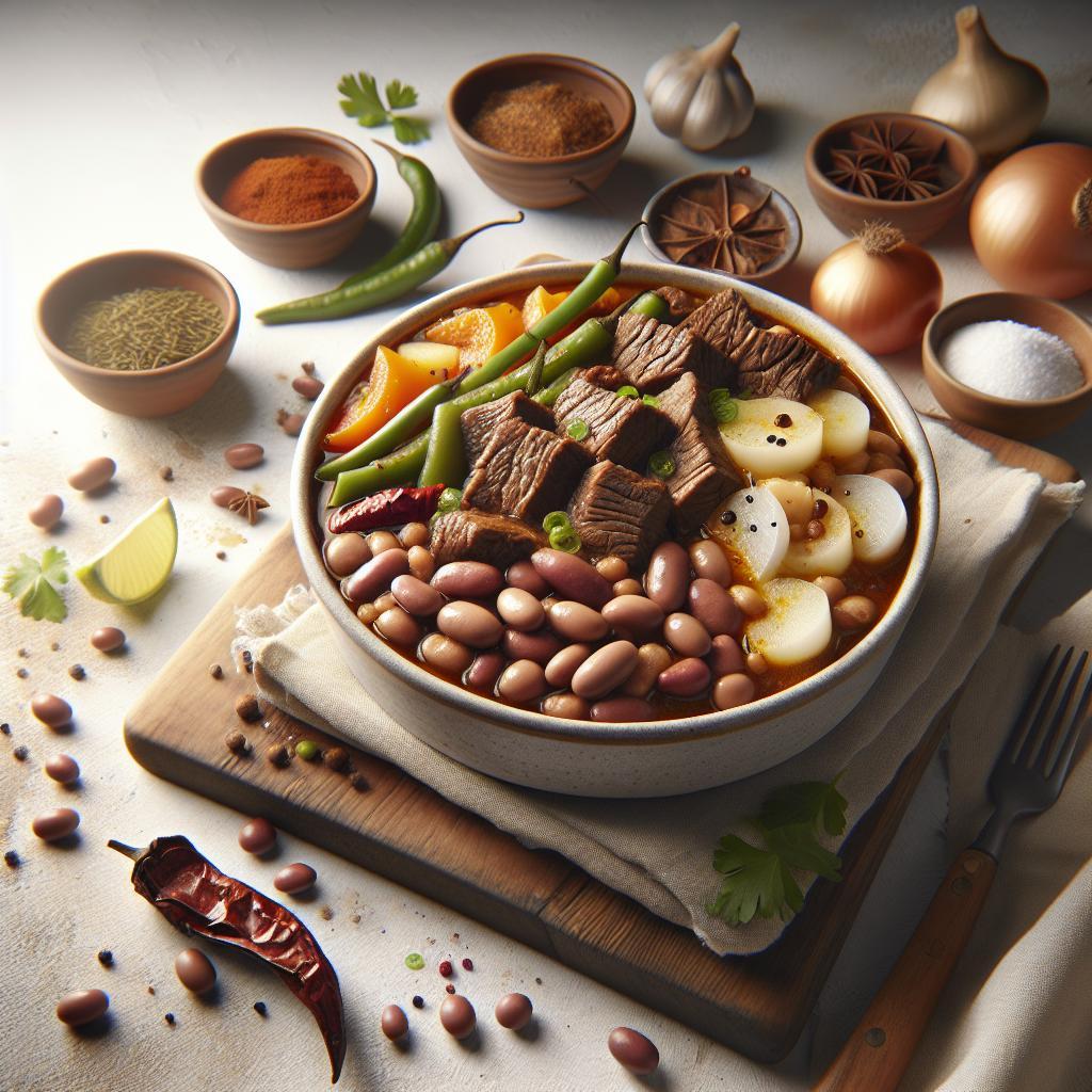 Hearty Beef and Bean Stew: A Savory Comfort Classic