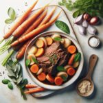 Tender Slow Cooker Pot Roast with Sweet Carrots Recipe