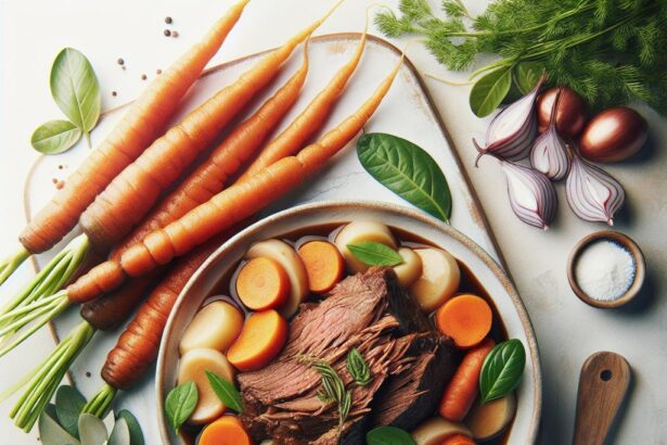 Tender Slow Cooker Pot Roast with Sweet Carrots Recipe