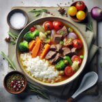 Hearty Beef and Rice Soup: A Comfort Bowl of Flavor